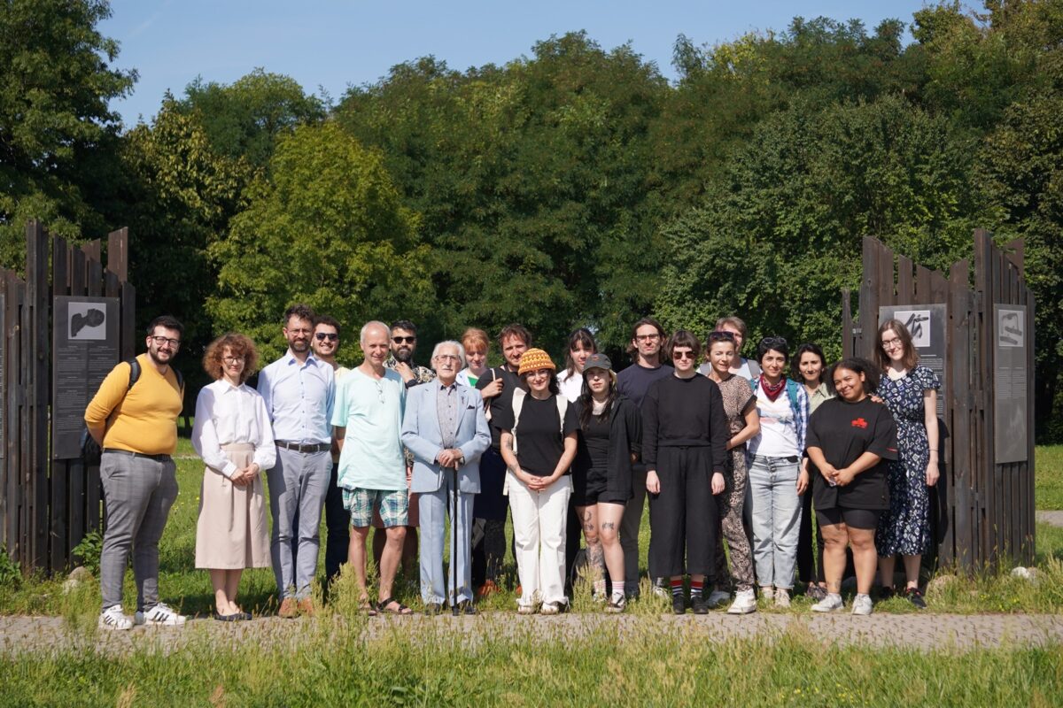 Leon Weintraub z wizytą w Muzeum