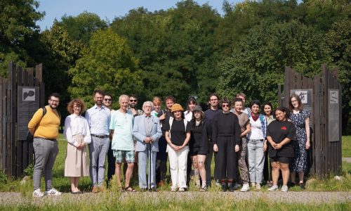 Leon Weintraub z wizytą w Muzeum