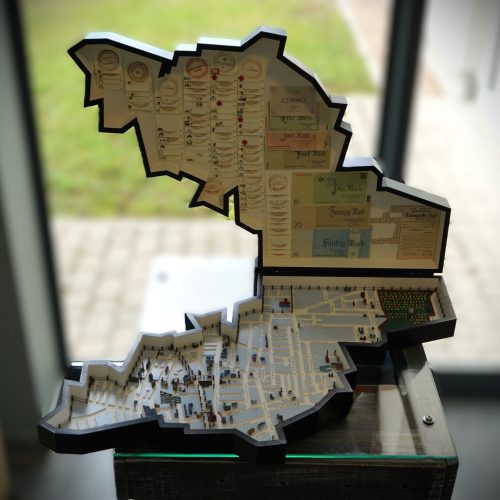 Lipiec – nowy obiekt muzealny: kopia makiety łódzkiego getta
