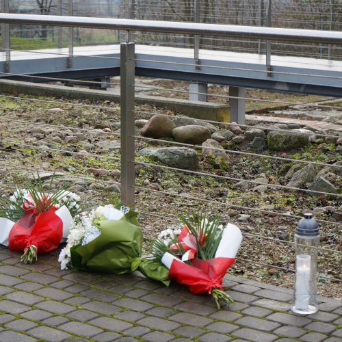 Upamiętnienie pierwszych ofiar obozu zagłady Kulmhof 5