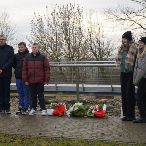 Upamiętnienie pierwszych ofiar obozu zagłady Kulmhof 6