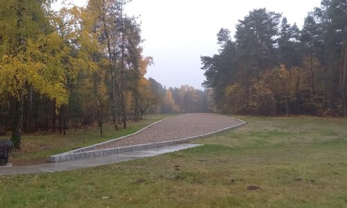 Zakończenie prac na III Kwaterze Miejsca Pamięci w Lesie Rzuchowskim